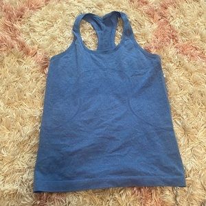 Blue perfect condition lululemon tank top!